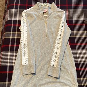 Grey Lilly Popover dress